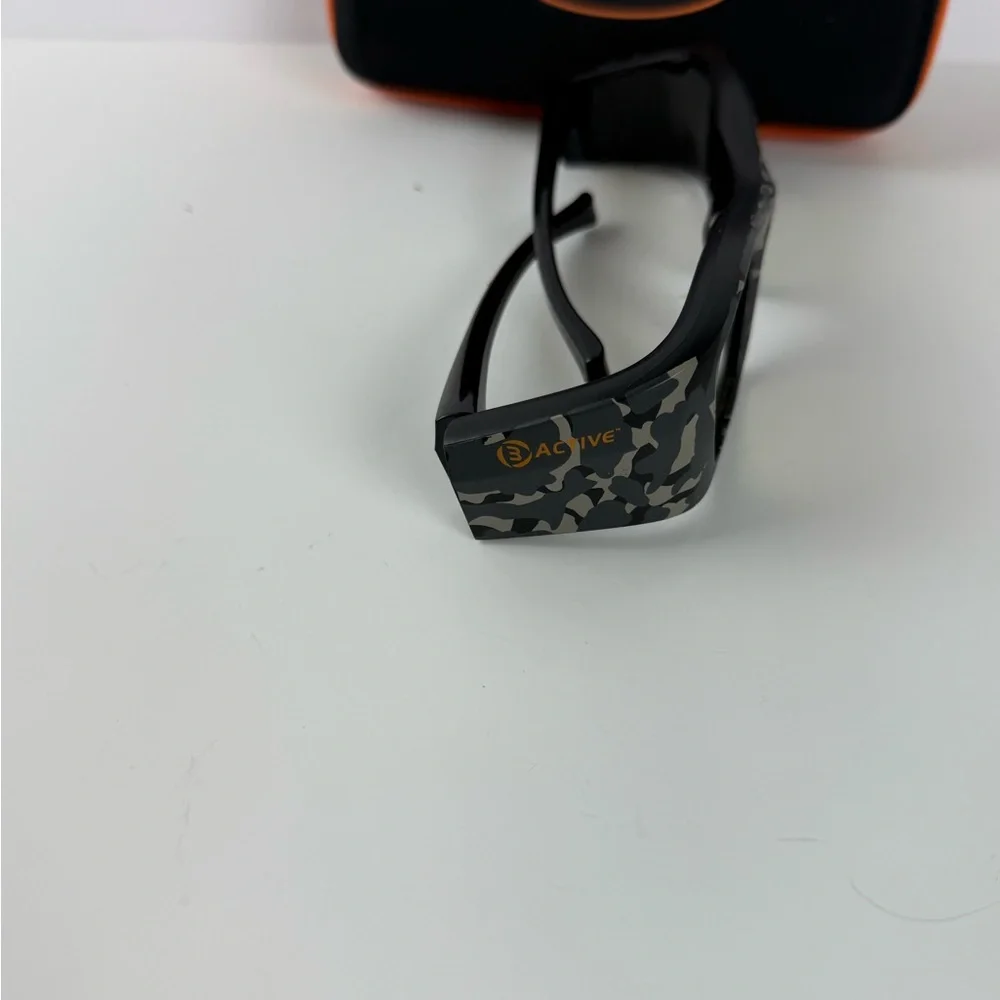 3D Active Premium 3D Glasses with Case & Cleaning Cloth – Camo Frame